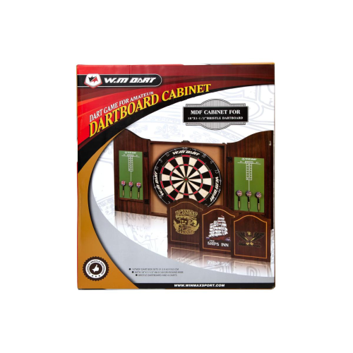 Дартс  Winmax Kings Head с кабинетом мишень 45см сизаль - фото №6